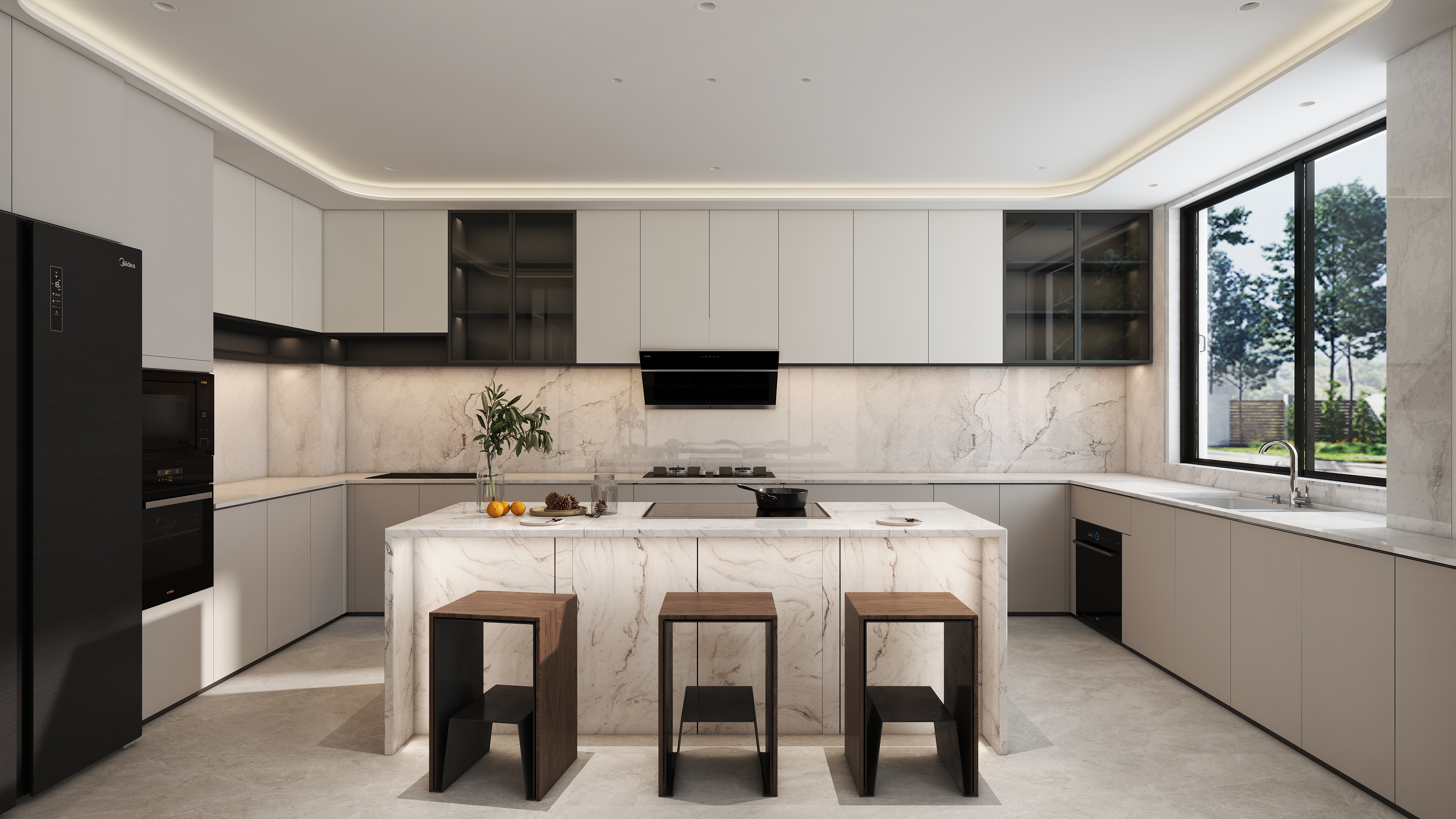 ZZZ张张自喜-保利林语负一层新块-装修设计方案