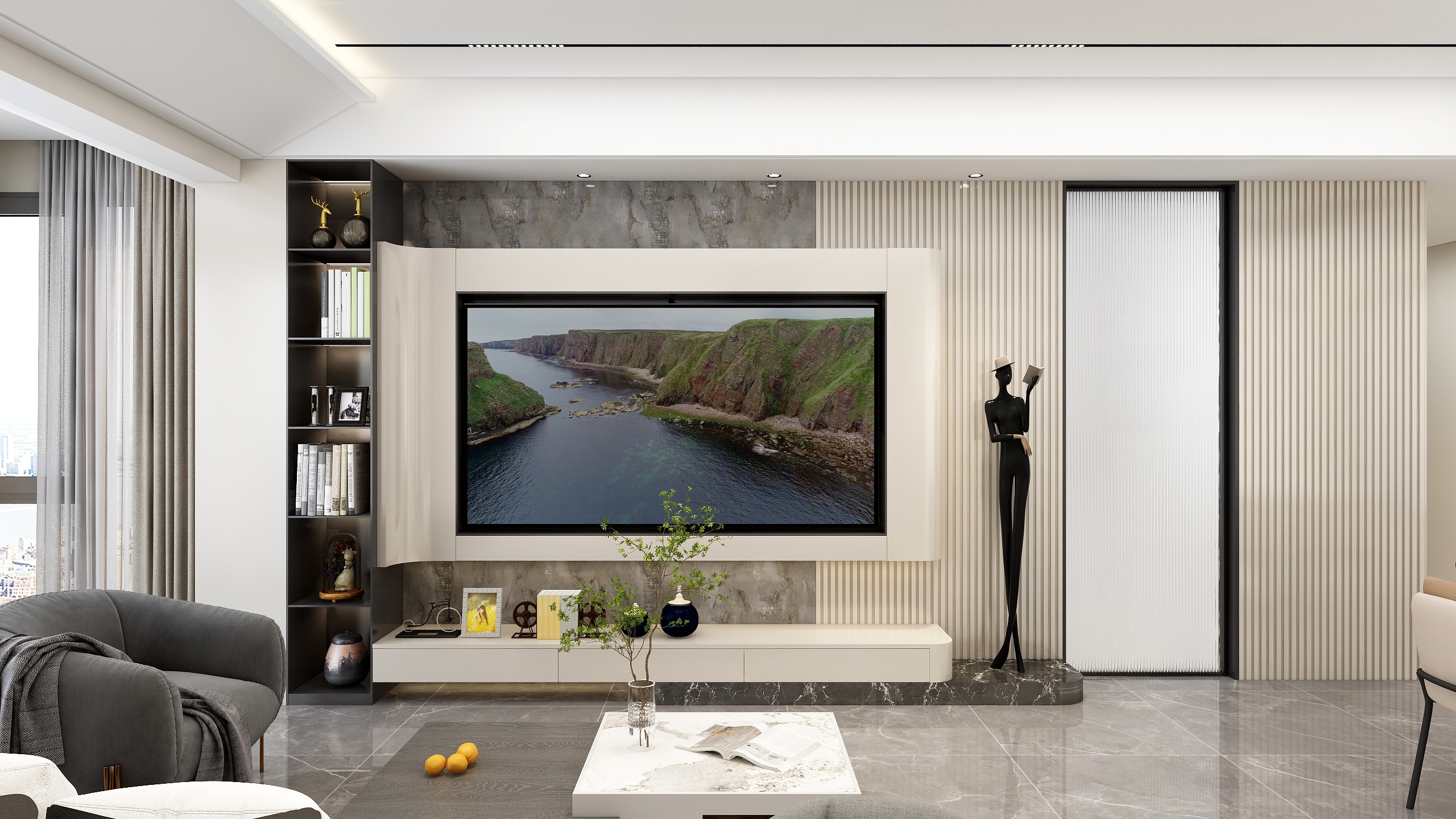 V8有邻郑吴伟-山府河畔6栋6改-装修设计方案