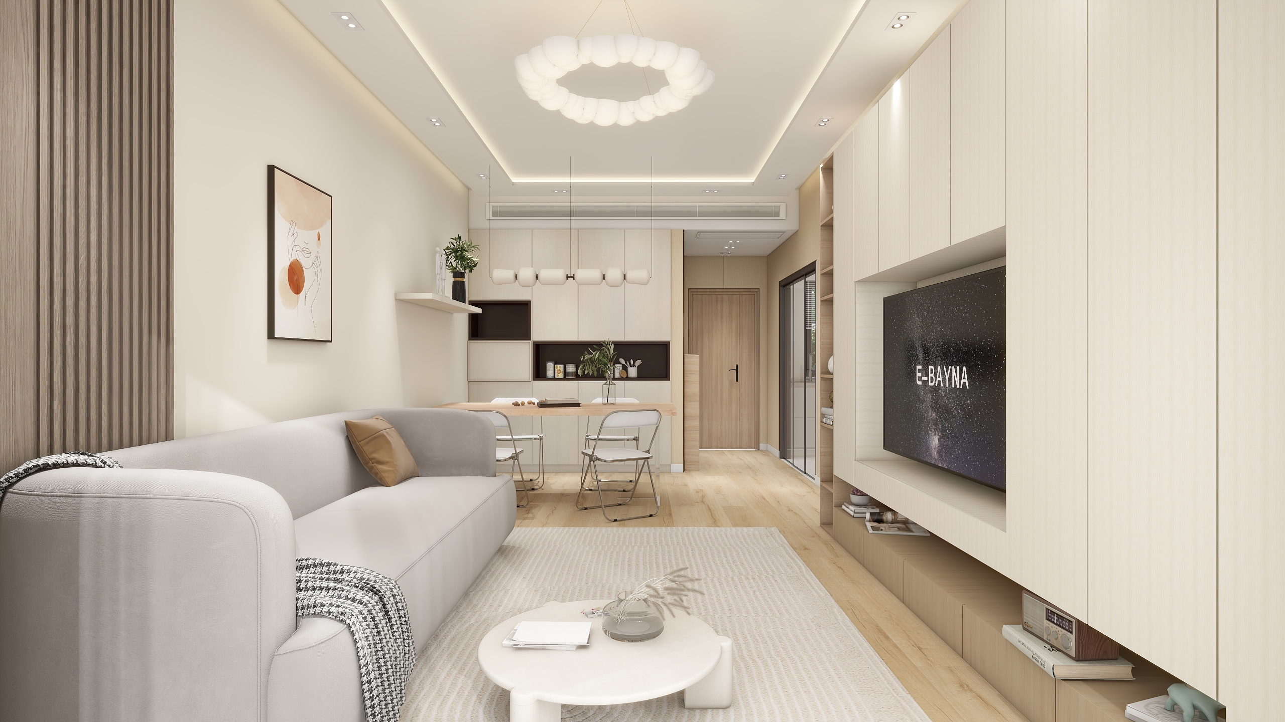 Paul66-杭州海德公园三房两厅-装修设计方案