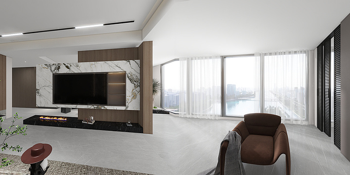 张艾浩-小区房245㎡2室-副本-装修设计方案