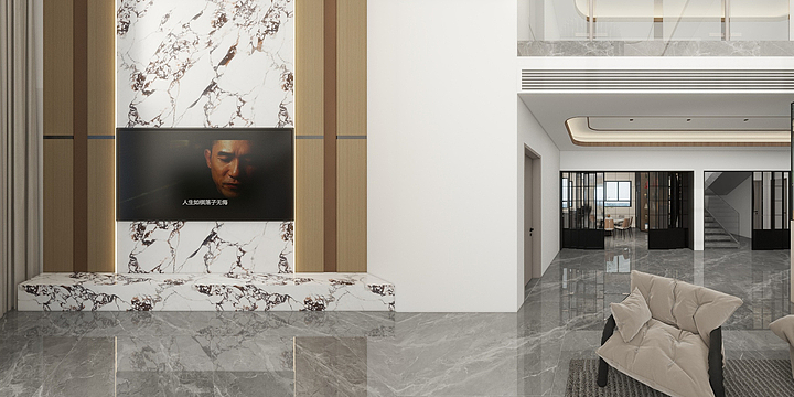 讲风-大洋房-装修设计方案