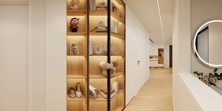 小户型复式楼-客餐厅