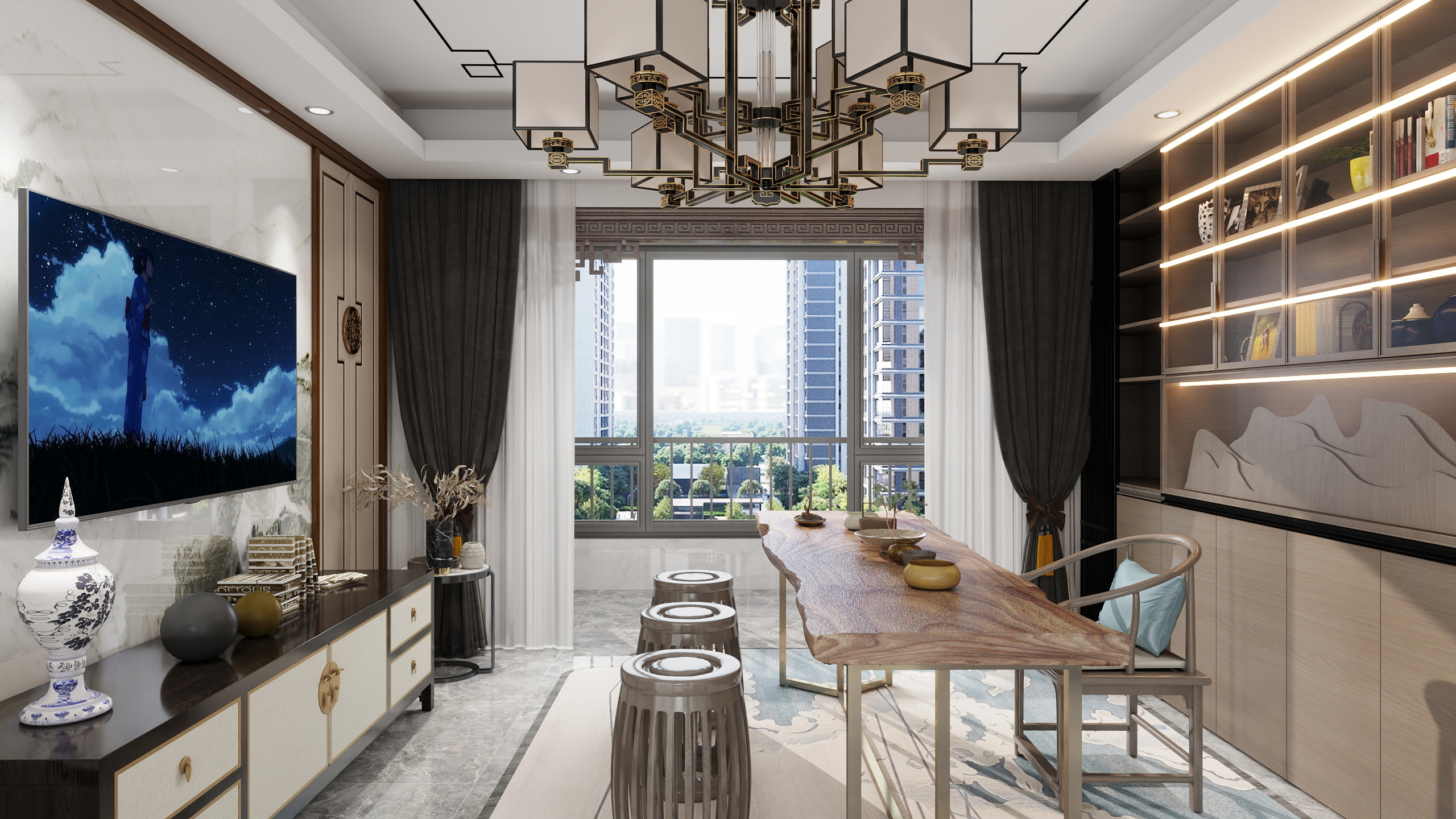 设计师vivo-高端大气上档次装修效果图