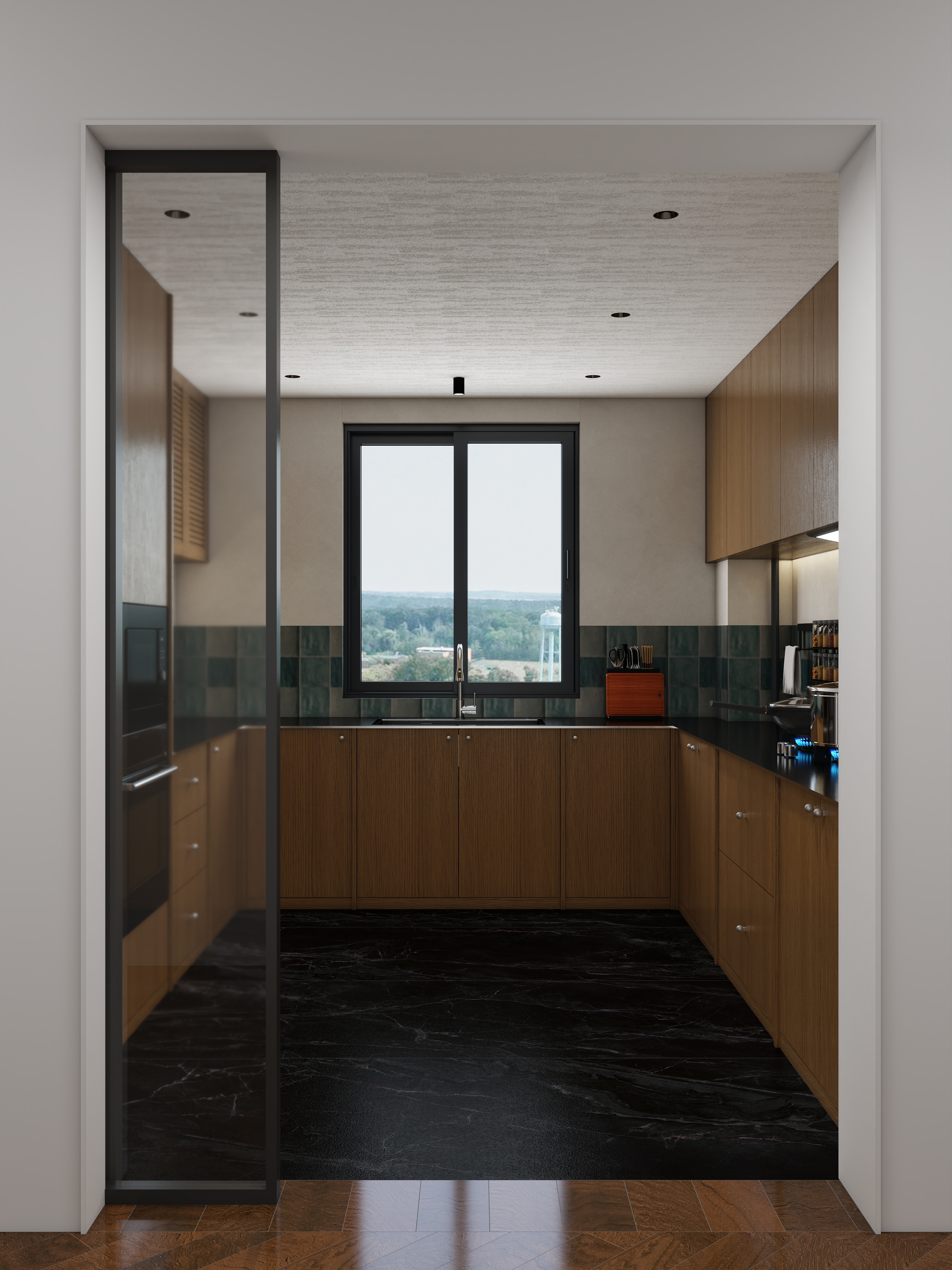 长沙森歌不锈钢定制-东风映-装修设计方案