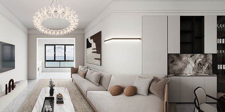 DesiebrS-客餐厅、卧室-装修设计方案