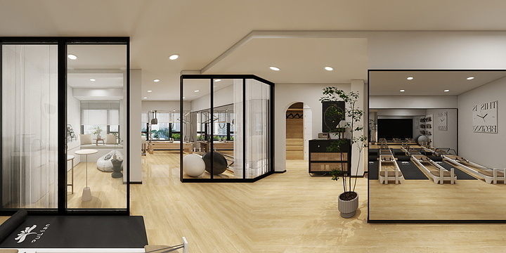 新木W-普拉提馆-副本-装修设计方案