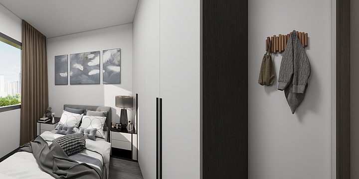 典象装饰丨高翔-文庭3#803-装修设计方案