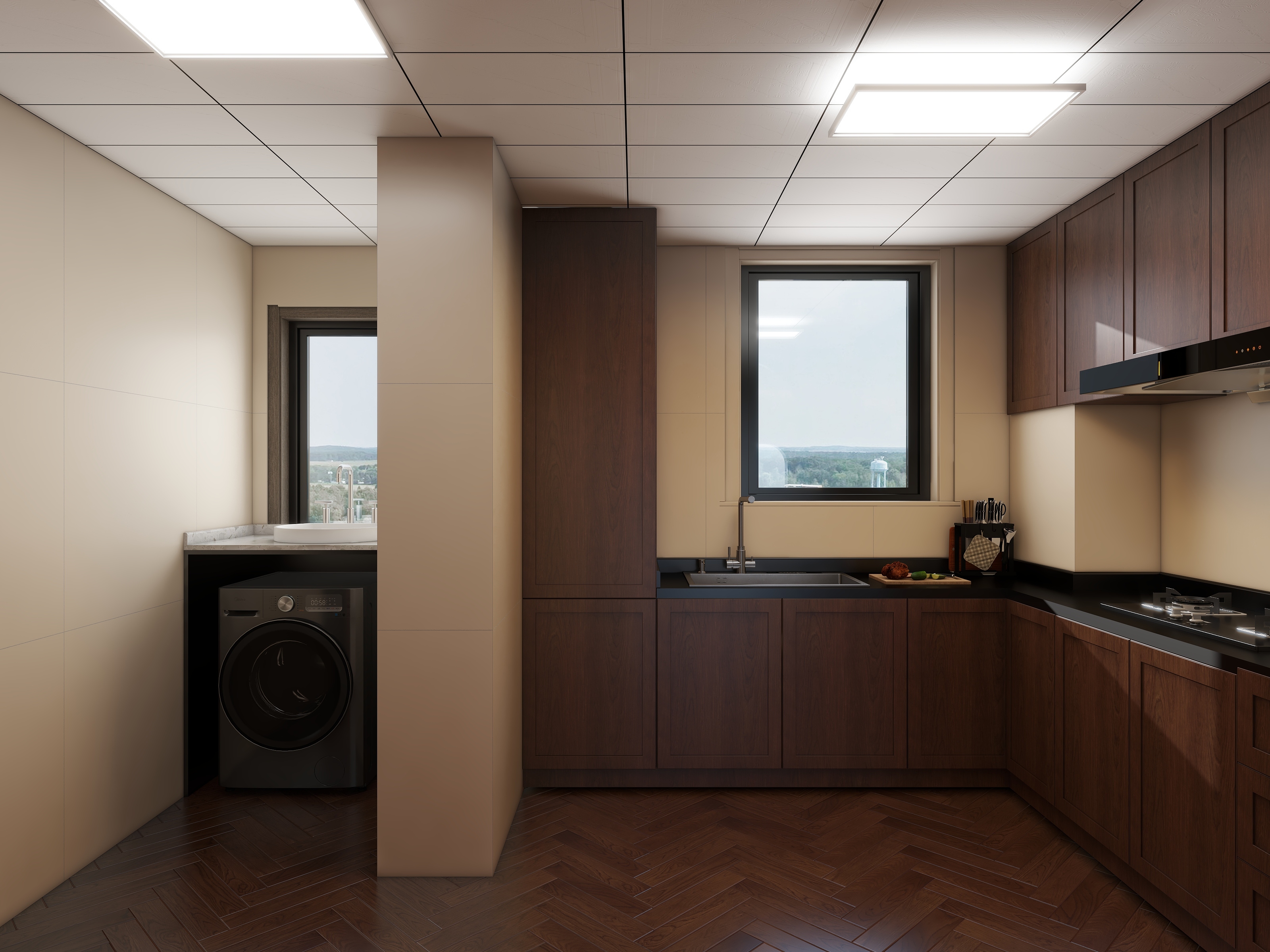 微风吹过手心-东安叁城3-2-3003吴小姐-装修设计方案