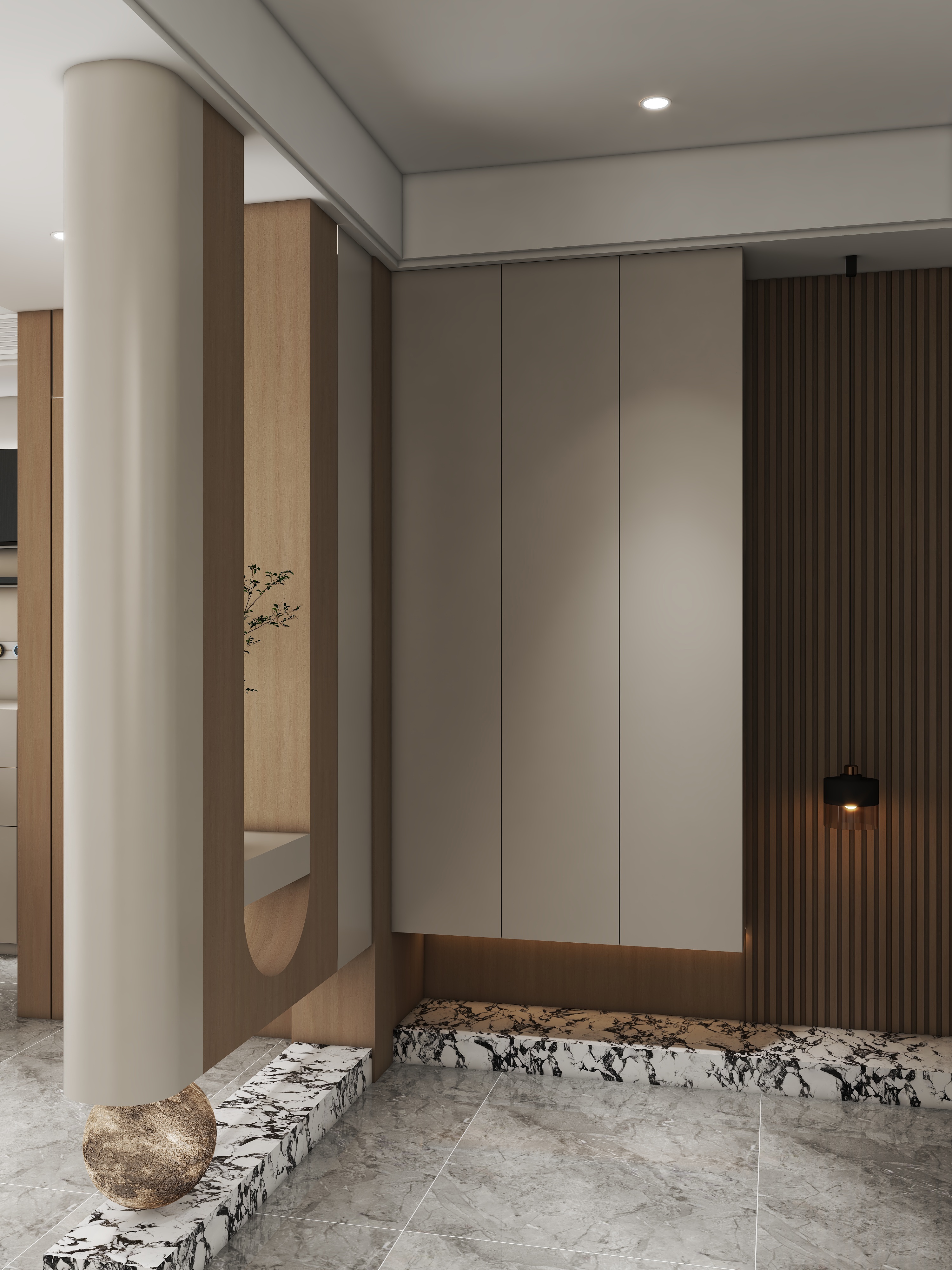 姜堰索菲YxFg-宝龙43-505复式电子版-装修设计方案