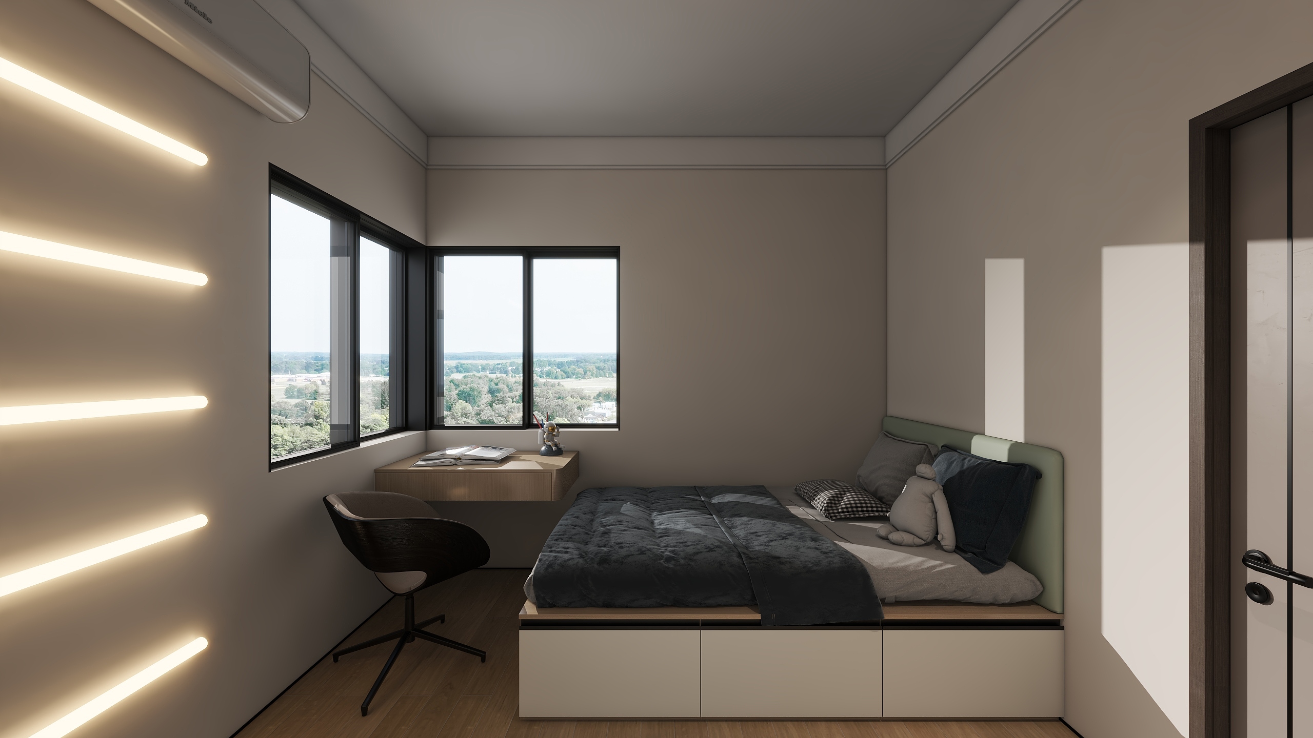 MANI迈丽丶熊猫-十里方圆九章-装修设计方案