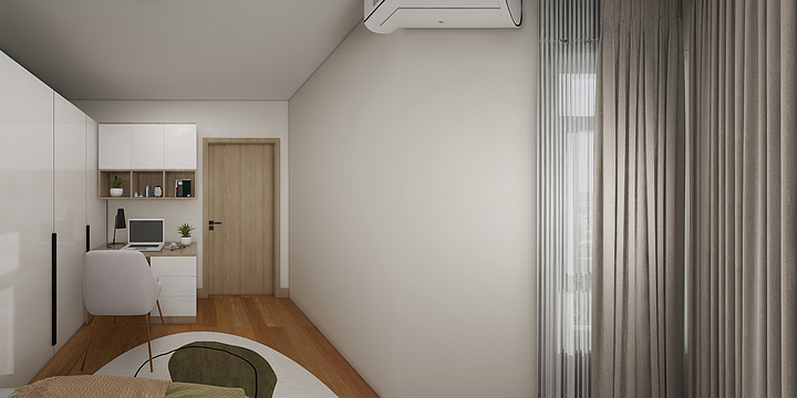 叁颗門芽-康城(男孩)-装修设计方案