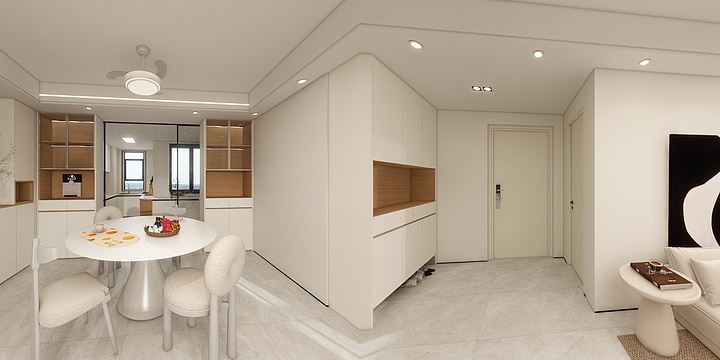 何丨设计-东方雅居2-1402-装修设计方案