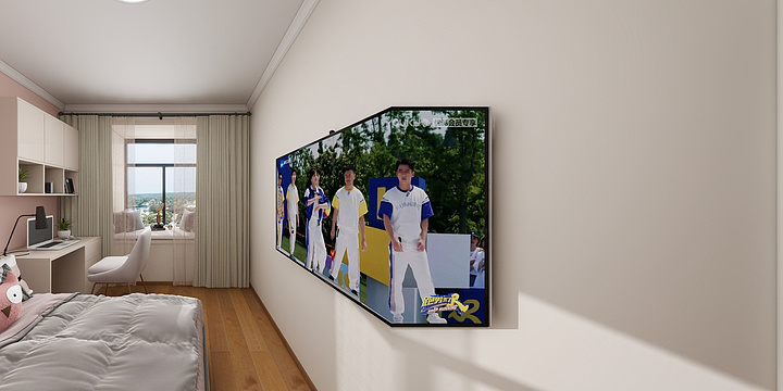 叁颗門芽-疏影路（女孩）-装修设计方案