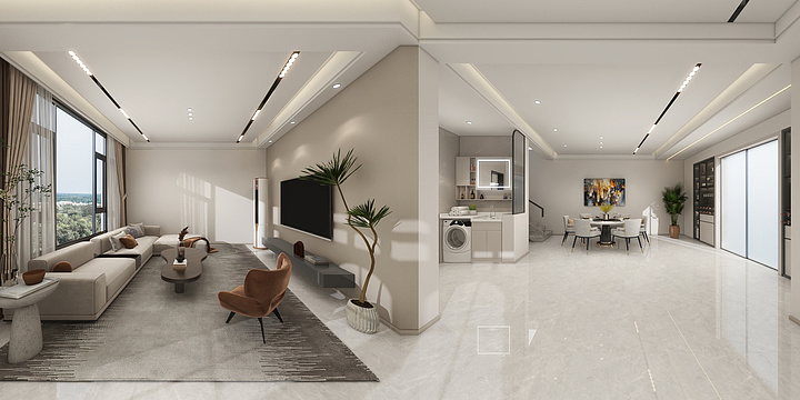 .致客户-星星装饰|客餐厅-装修设计方案