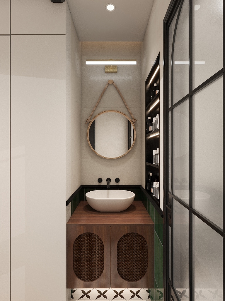 希曼迪装饰空间事务所设计师-曾工-西乡丽晶国际装修效果图