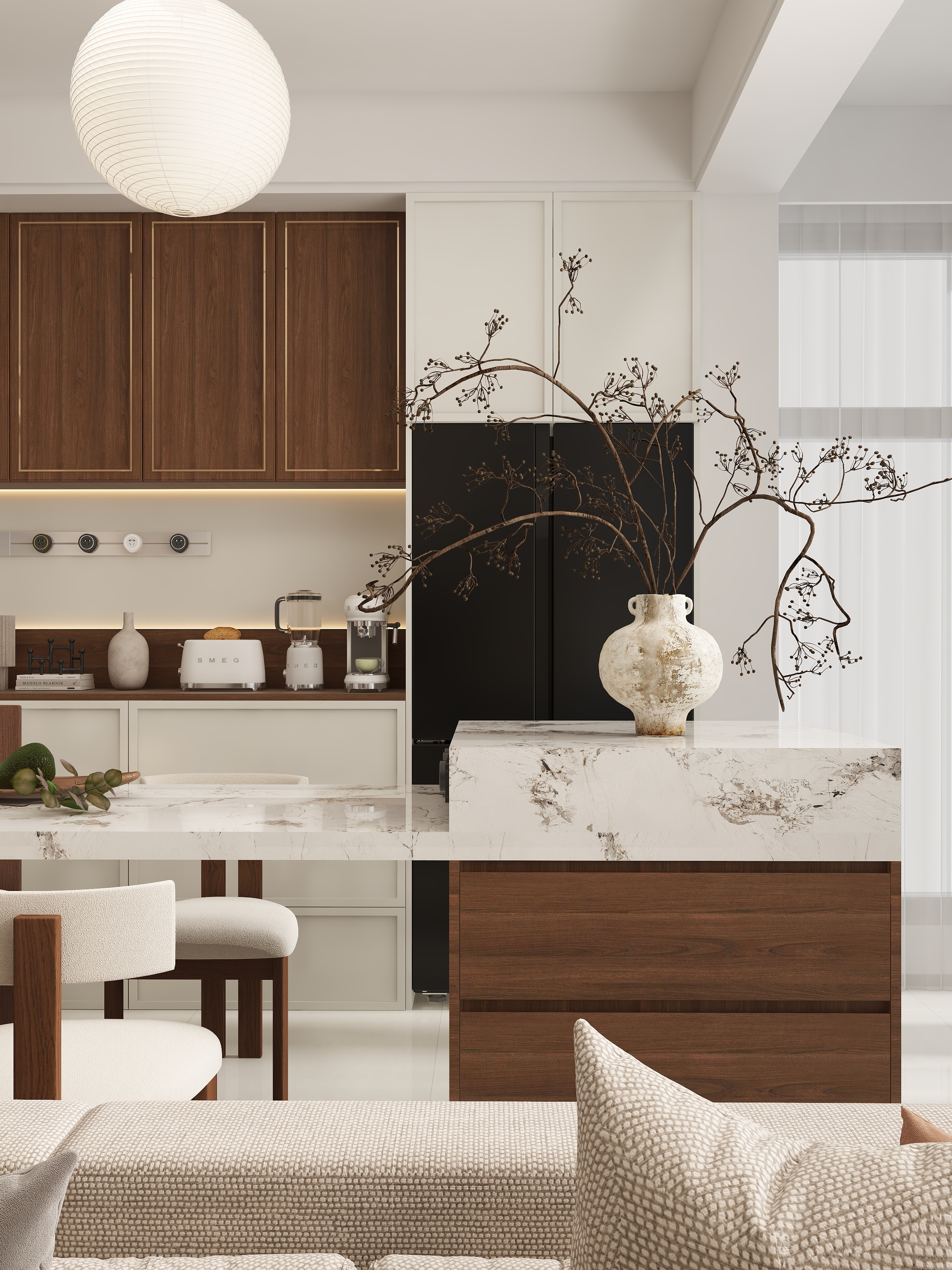 醒醒l-新中式中古（王哪儿跑）装修效果图