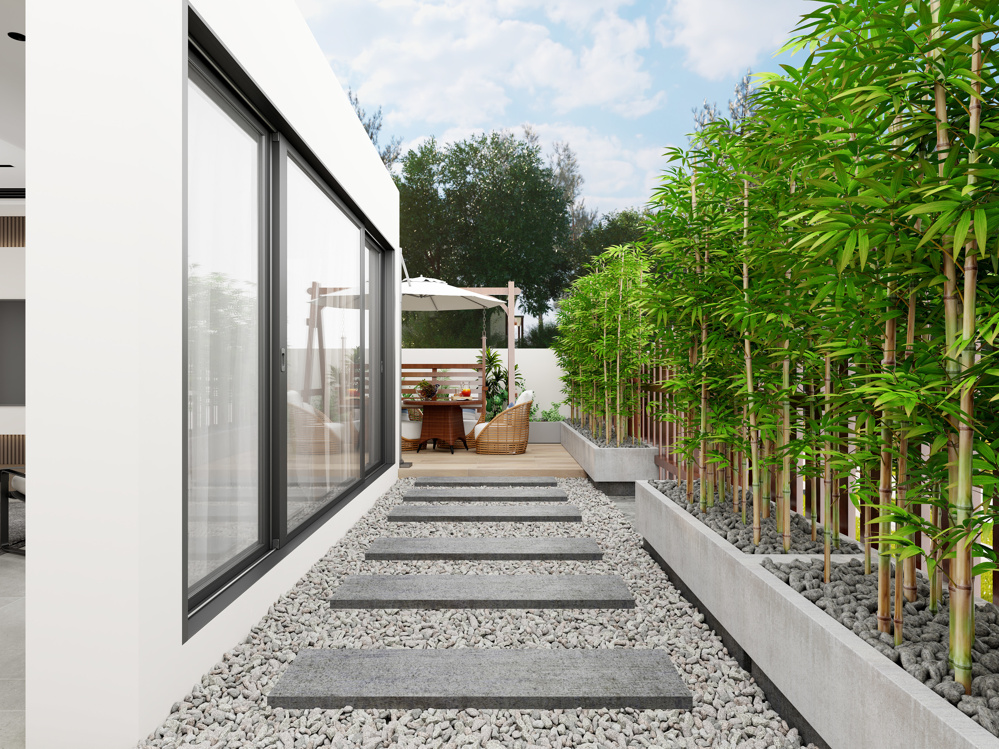 亦安设计-小区房150㎡4室装修效果图