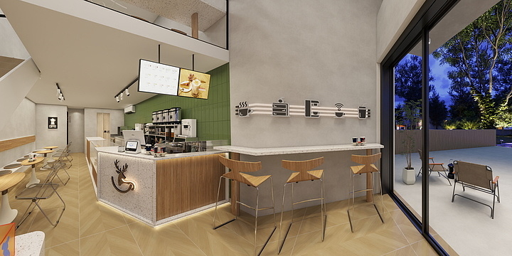 私人定制1-茶咖小鹿-副本-装修设计方案