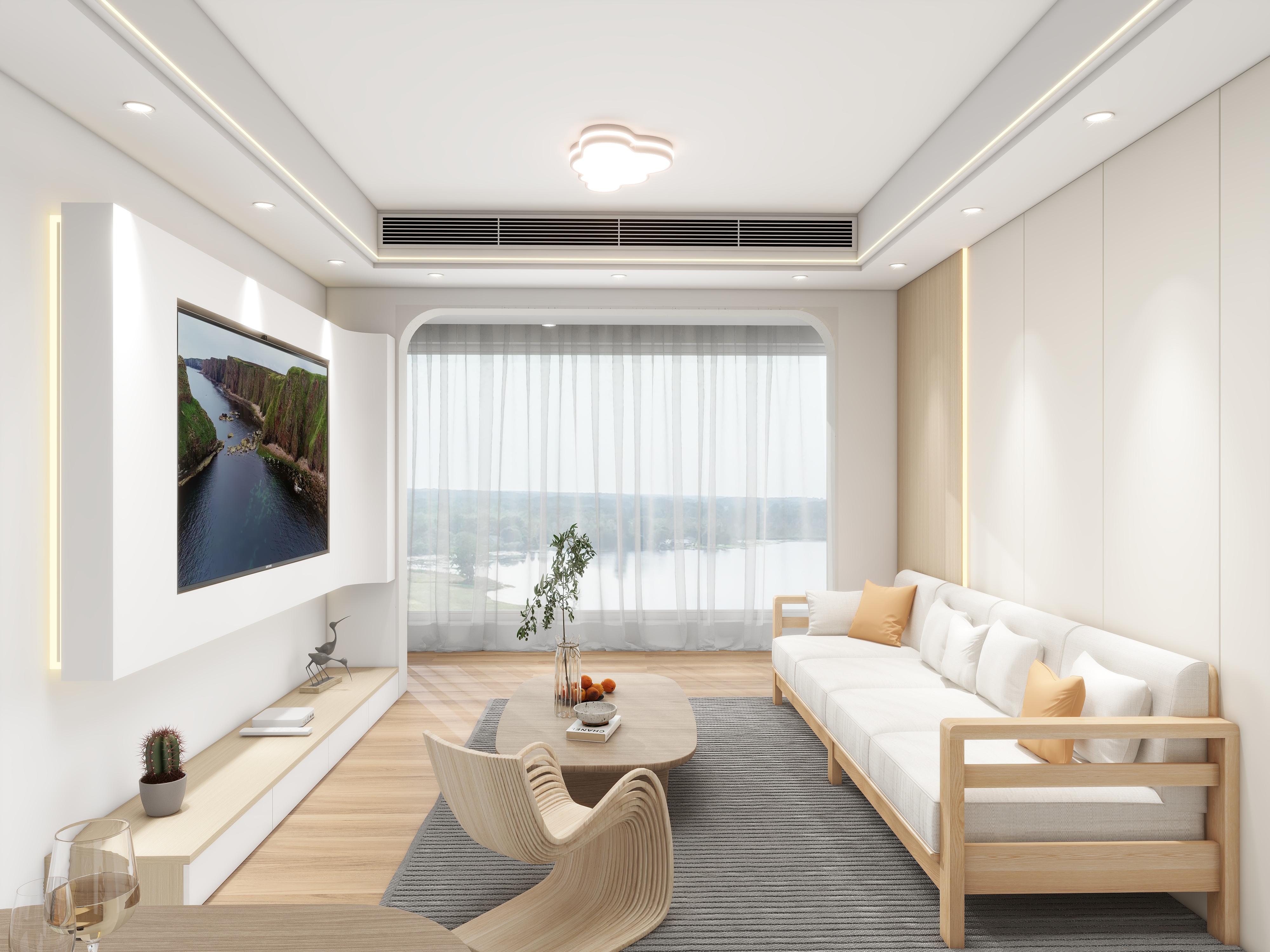 苏苏创新设计-原木现代风-装修设计方案