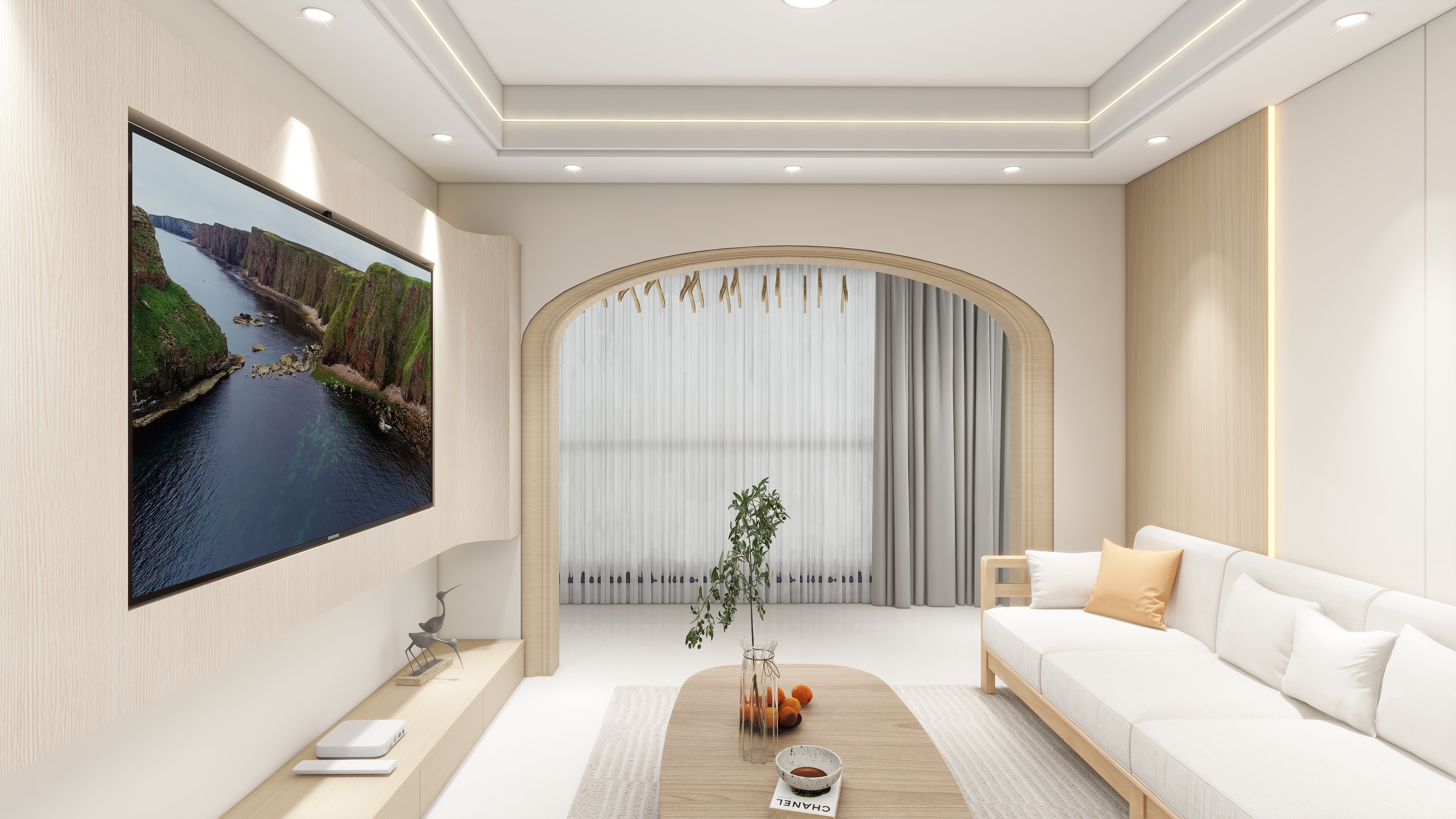 苏苏创新设计-原木奶油风-装修设计方案