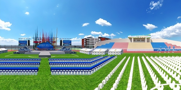 设计师~辰辰-首届八宿冰川文化旅游艺术节-装修设计方案