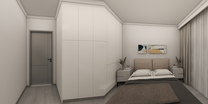 顶秀装饰大勇-丽景家园二期6-1604-装修设计方案