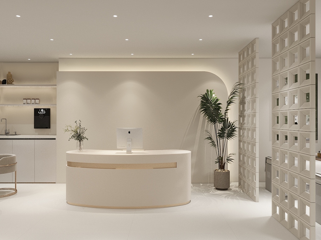 时光搁浅亦苍凉-美容院-装修设计方案