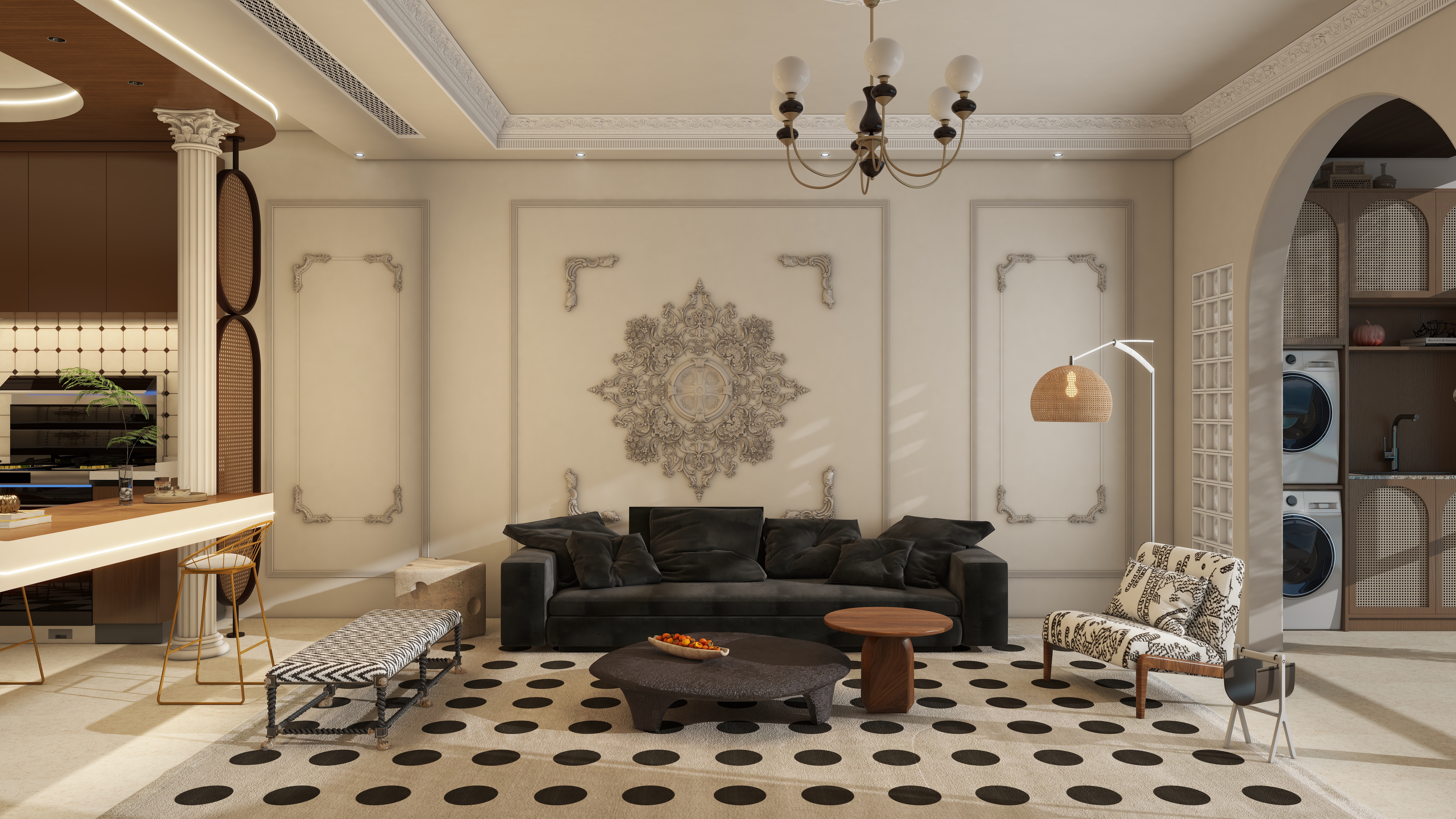 志诚装饰设计中心-法式中古风装修效果图