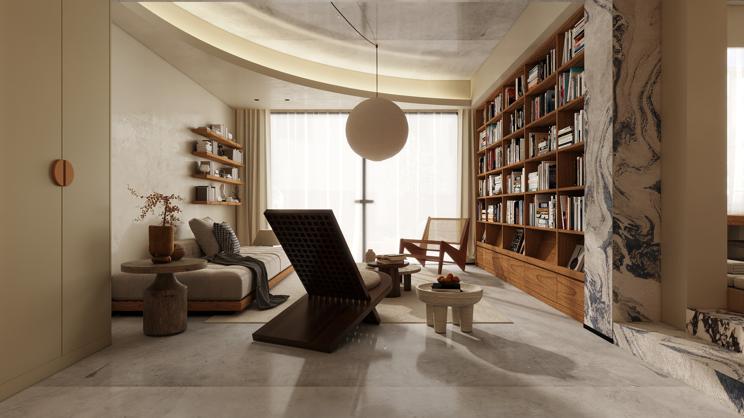 骑摩托的装修仔-纽宾凯麓院150㎡3室装修效果图