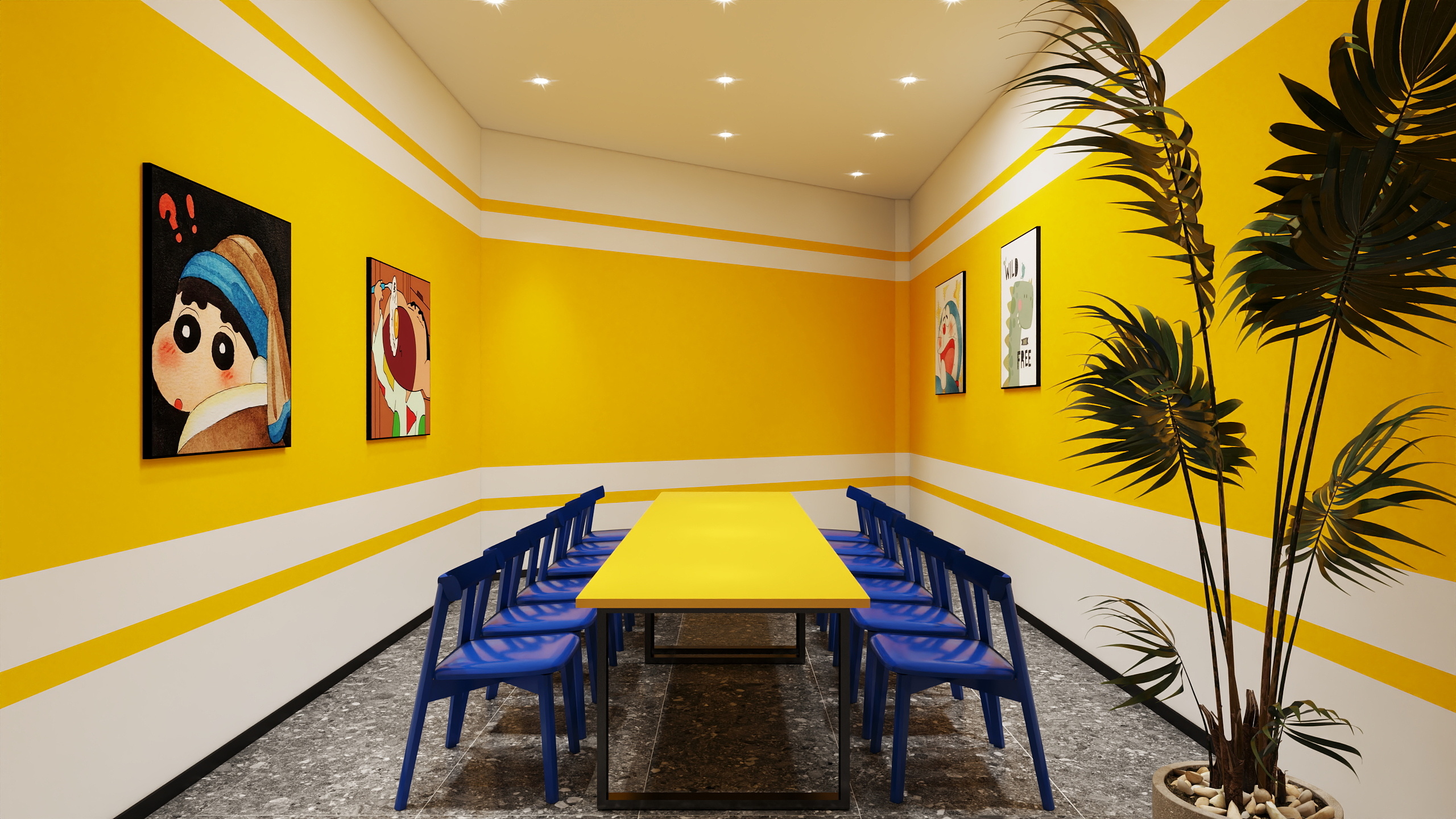 杰盛空间设计-南京小象画画(1)-装修设计方案