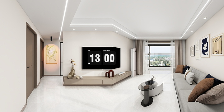 阿眞丫-恒大悦府 5-06 升级版-装修设计方案