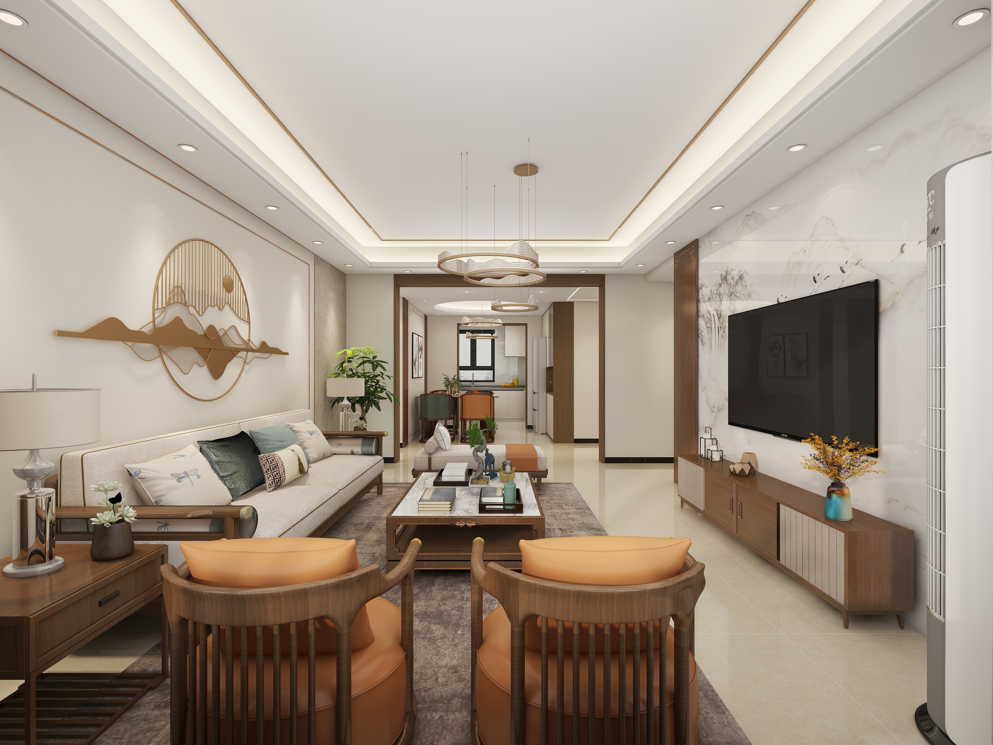 惠州装修找沫竹-太原-融创太原府-椿忆装修效果图