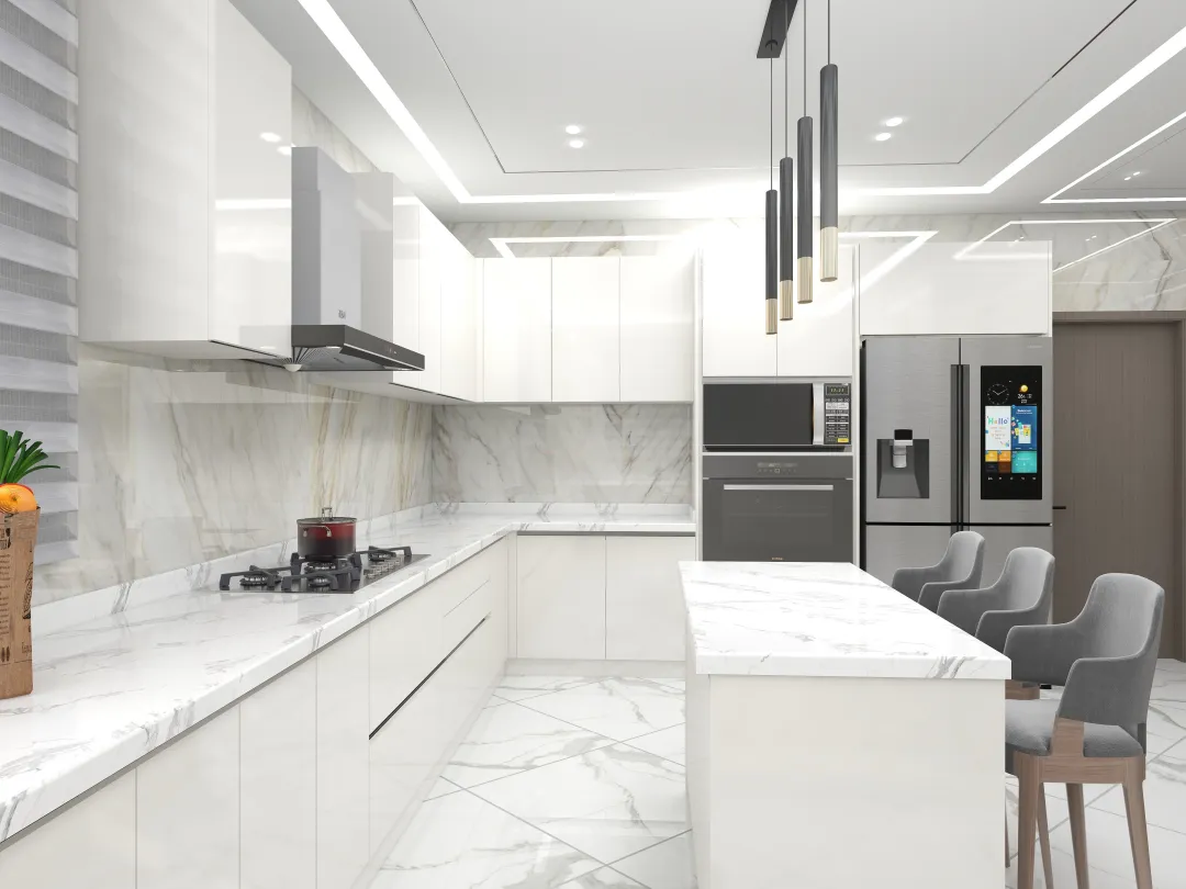 joenerly612的装修设计方案:Simple customized kitchen