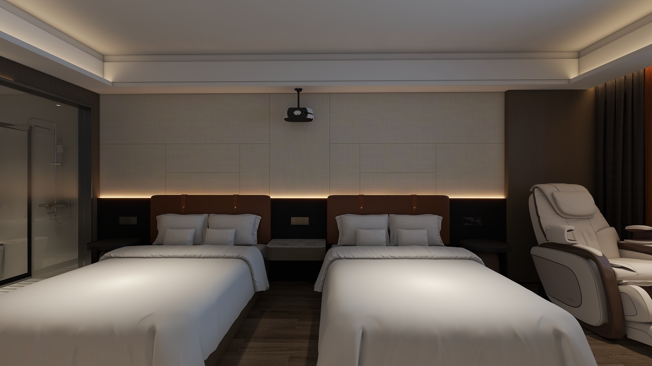 Clancy-美居酒店行政标间-装修设计方案