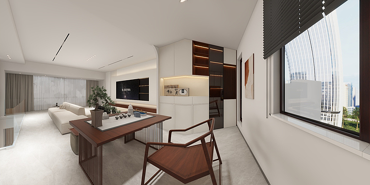 琦钧-汇银东第-修改9-装修设计方案