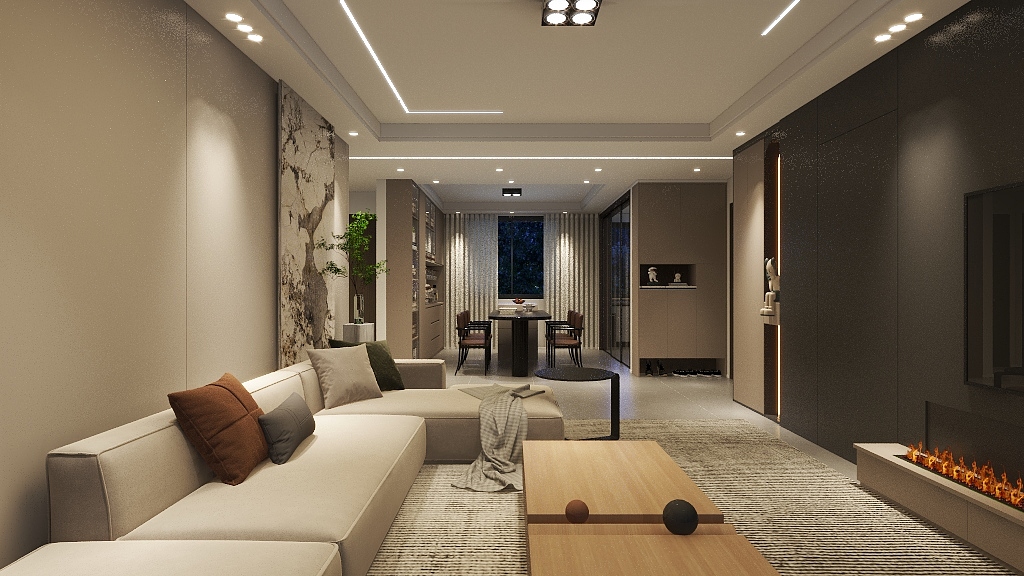 颍上简一装饰-吾悦洋房2-装修设计方案