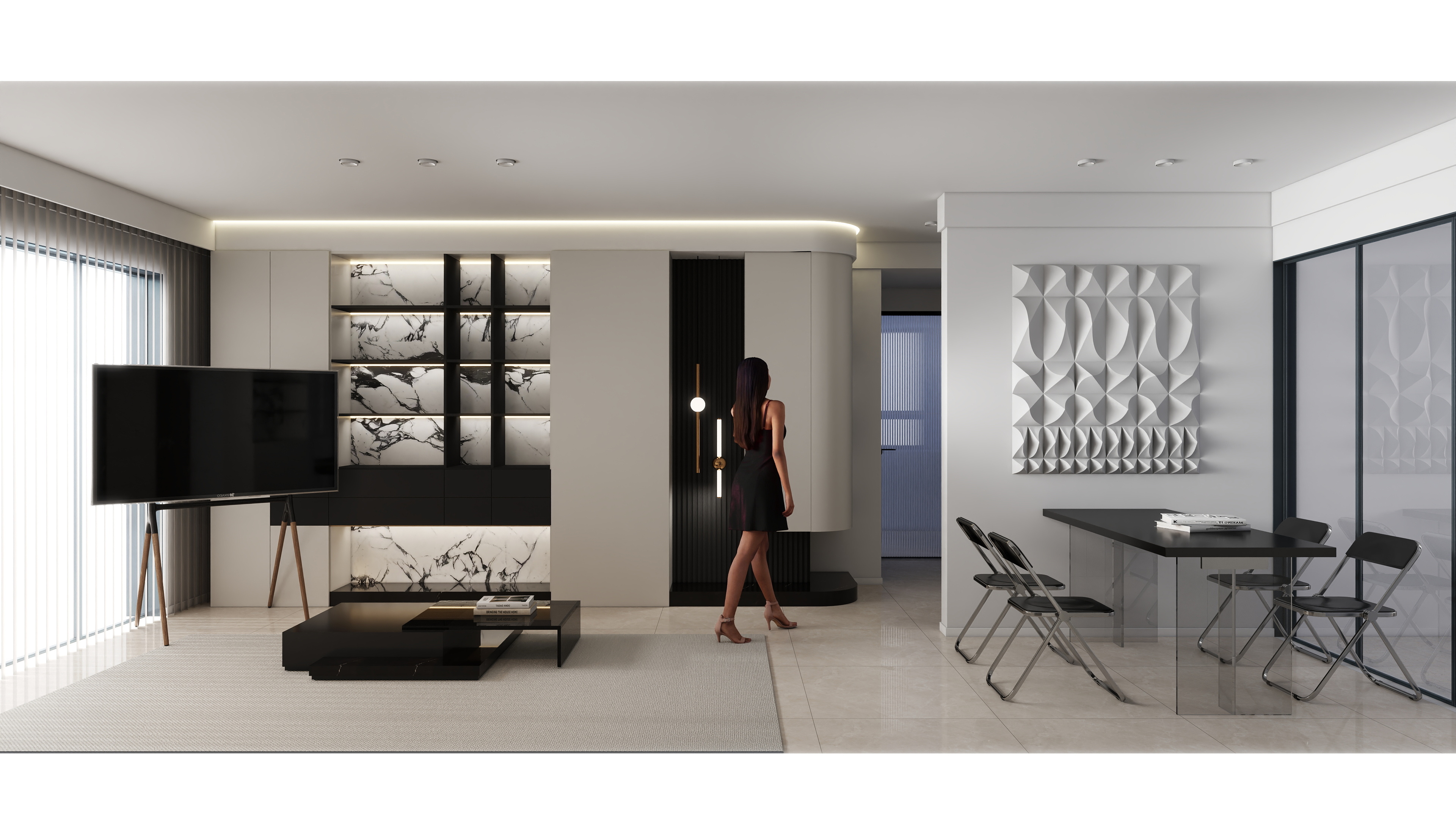 DXR设计-瑜-现代意式-装修设计方案