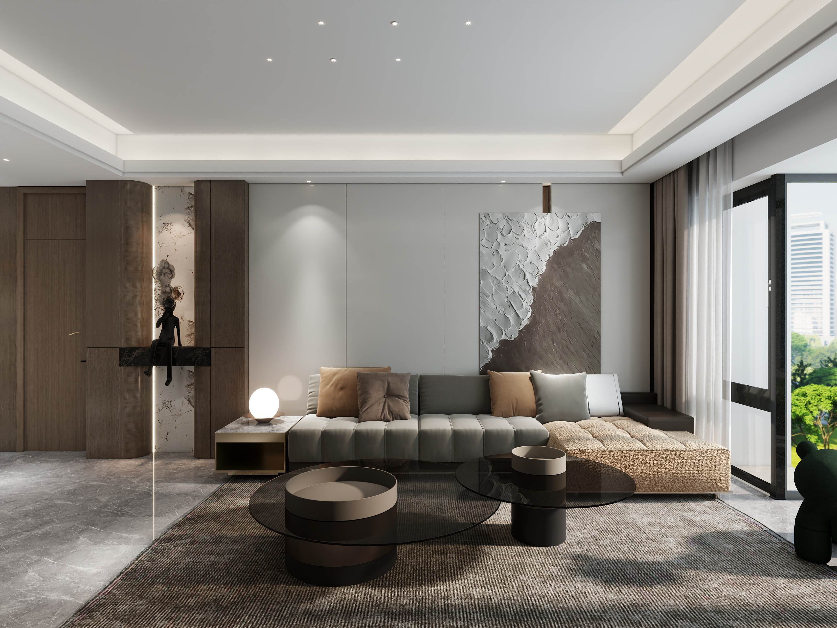 木子r空间设计-意式风-装修设计方案