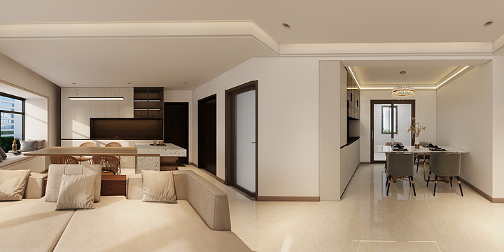 鸿腾装饰公司-碧桂园翡翠郡10-1-1701-装修设计方案