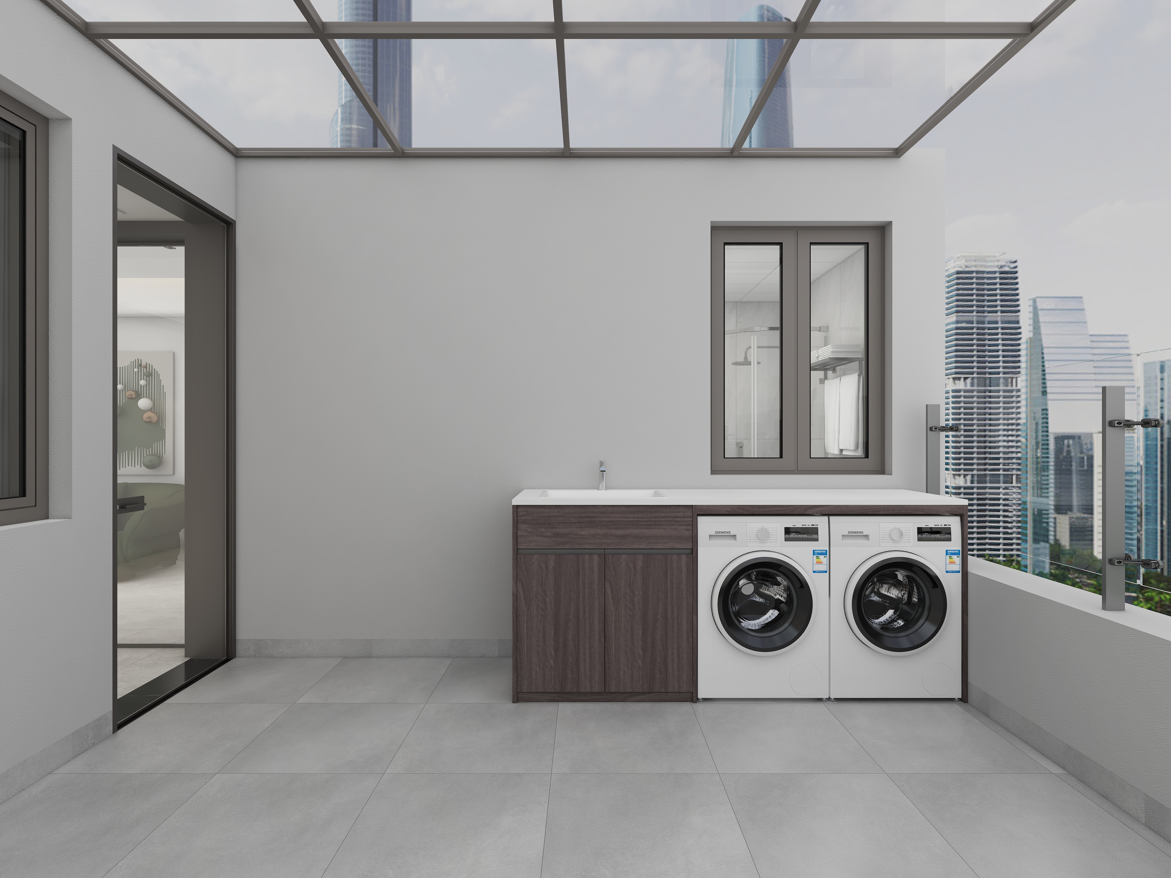 惠州装修找沫竹-270㎡后现代轻奢复式-清雅装修效果图