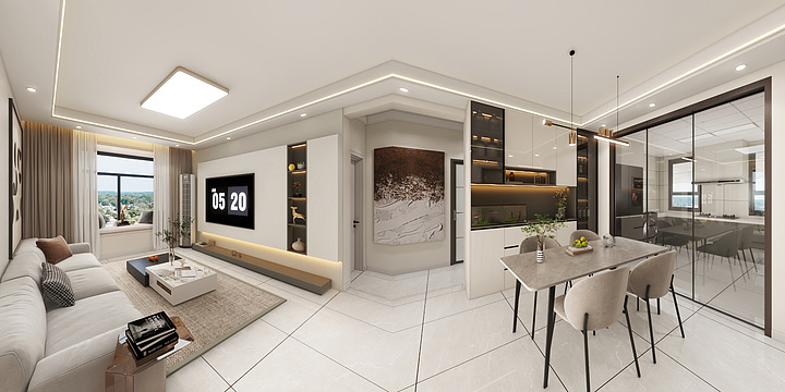 Smile-徐佳-富力新城-副本-装修设计方案