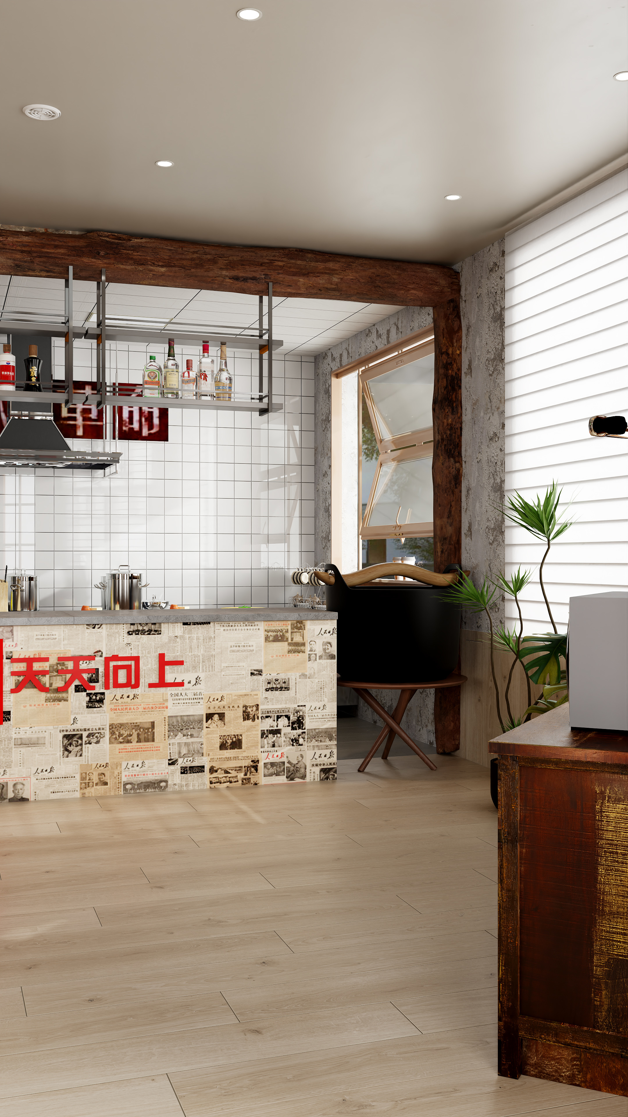 金丝雀设计李-碳烧火锅-装修设计方案