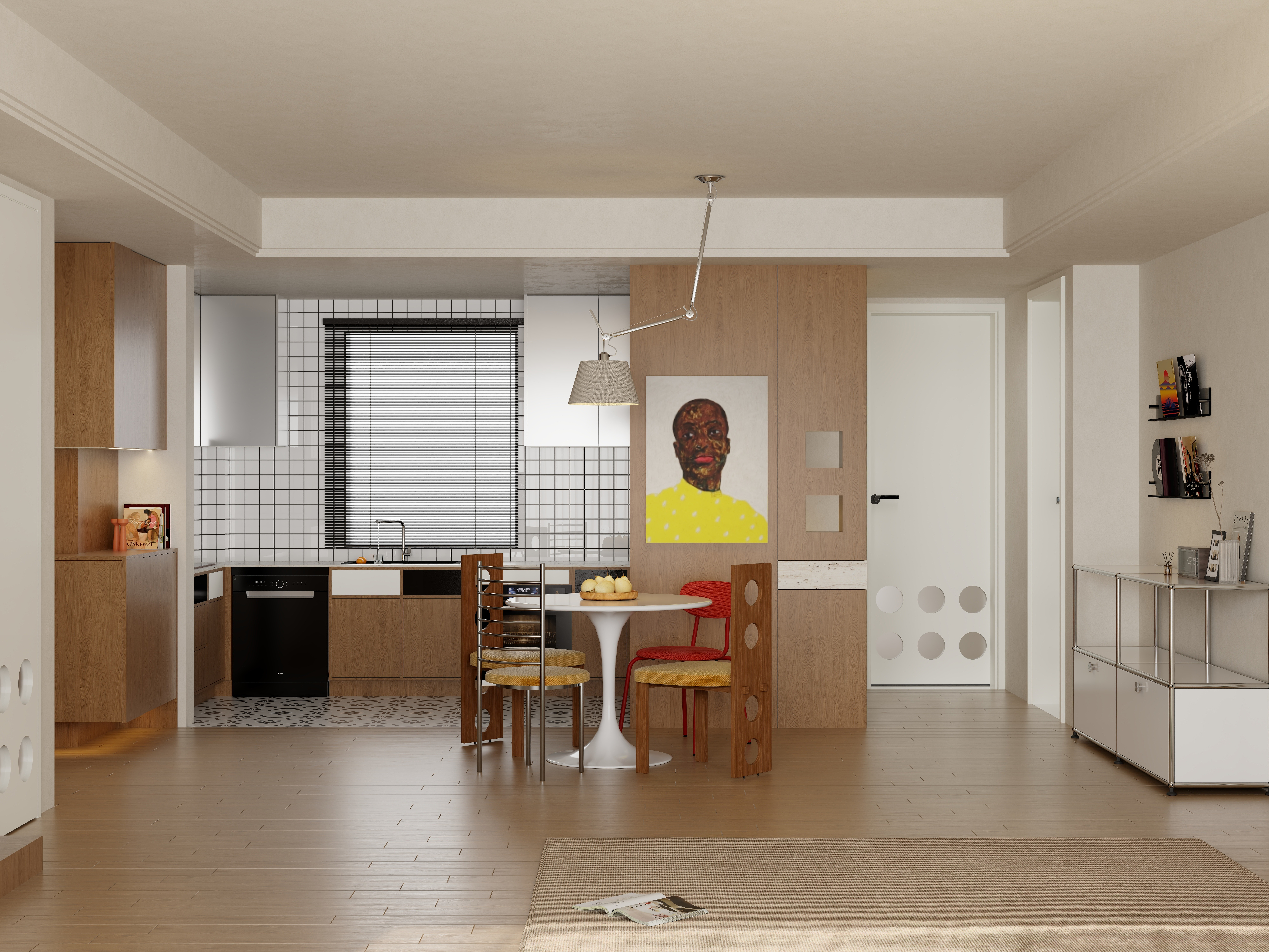 病是野冬-融创未来金融城后现代116㎡3室-装修设计方案