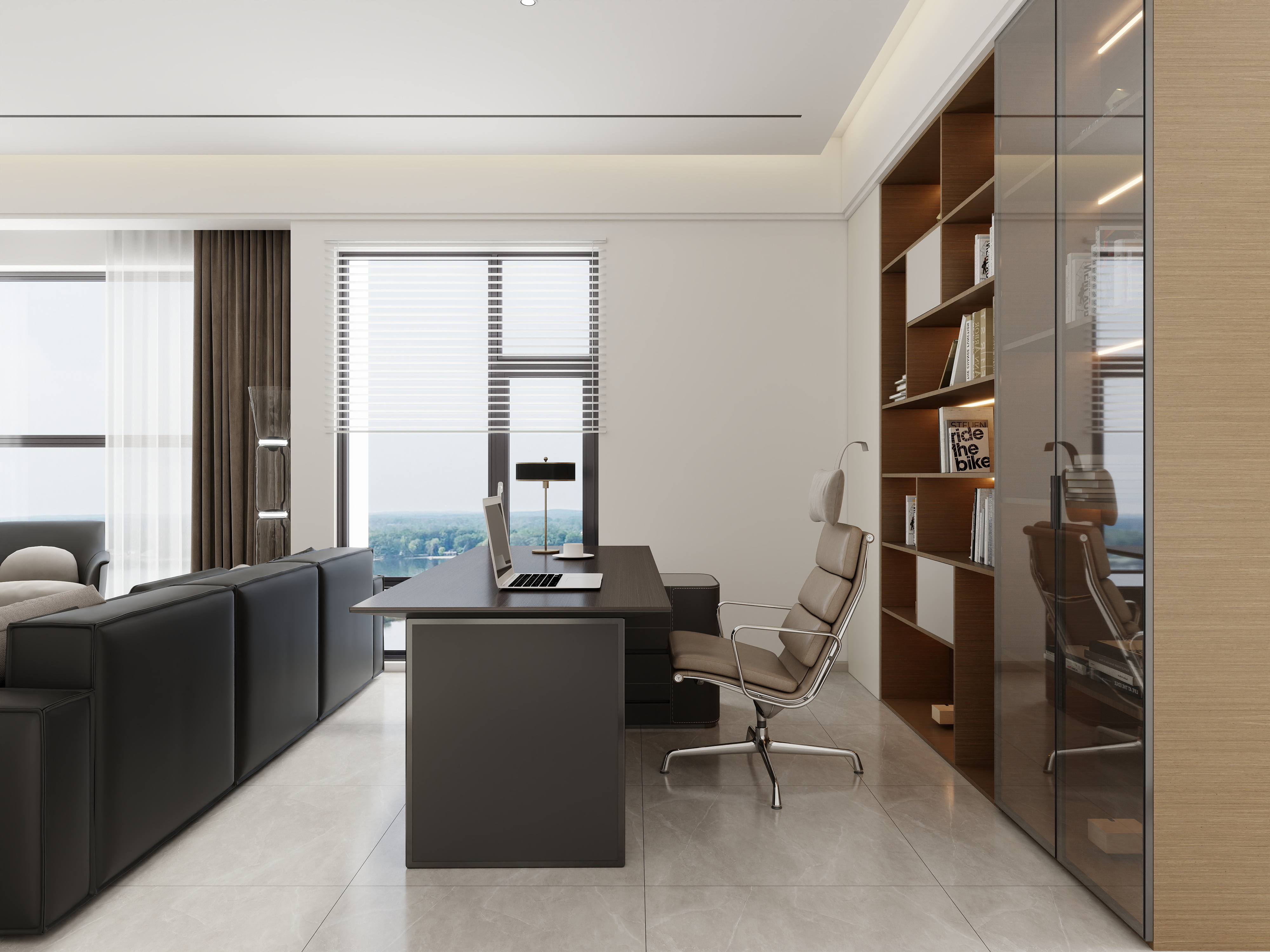 徐景棋-世纪豪园轻奢103㎡2室-装修设计方案