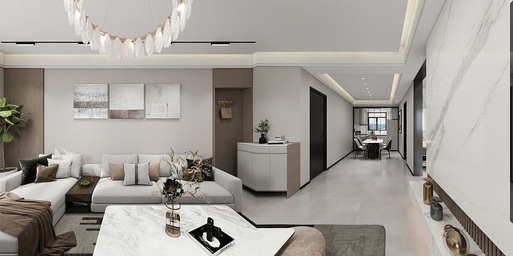 Dalin大林-现代三室-装修设计方案