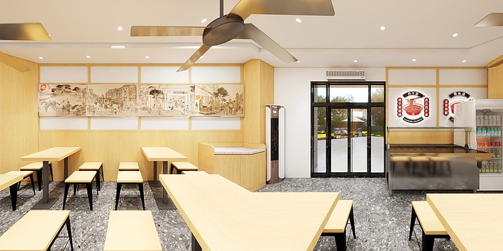 全案设计middot王工-蔡明纬后湖店-装修设计方案