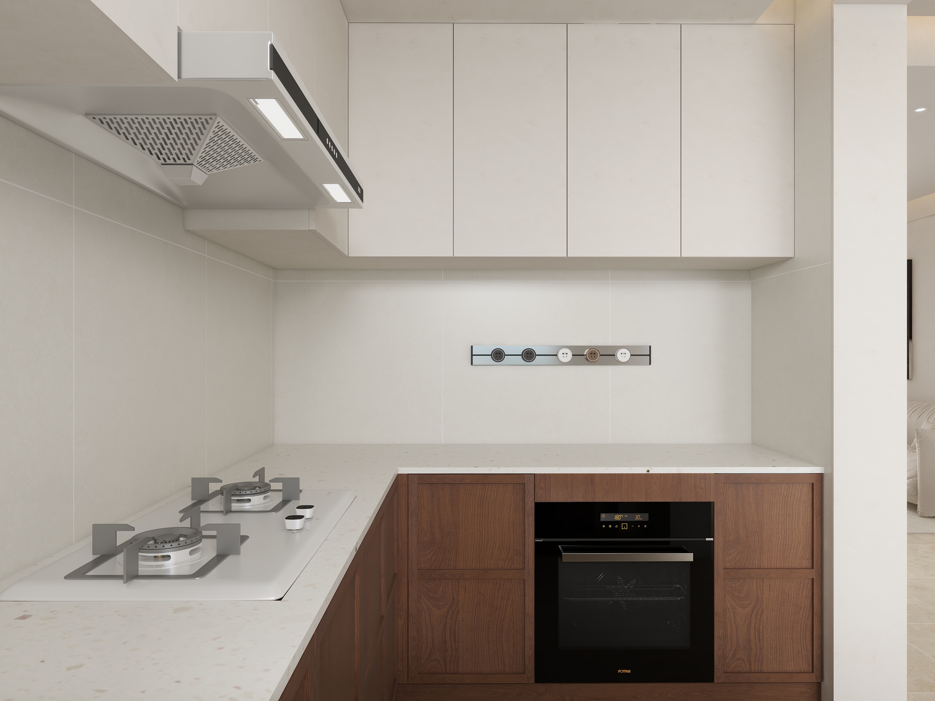 CCK|DES-141㎡3室装修效果图