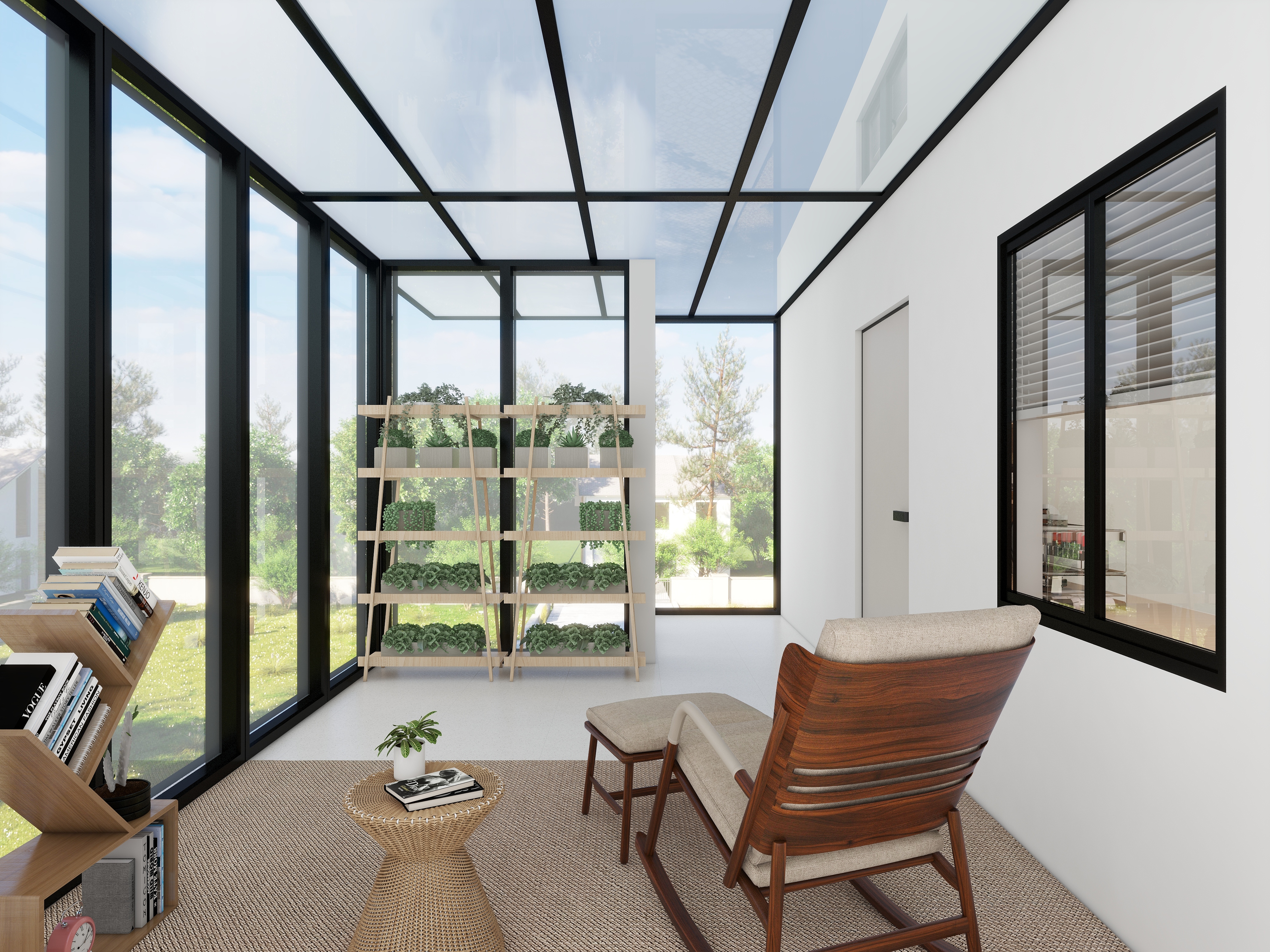 设计BAIGE-14三层现代简约-装修设计方案