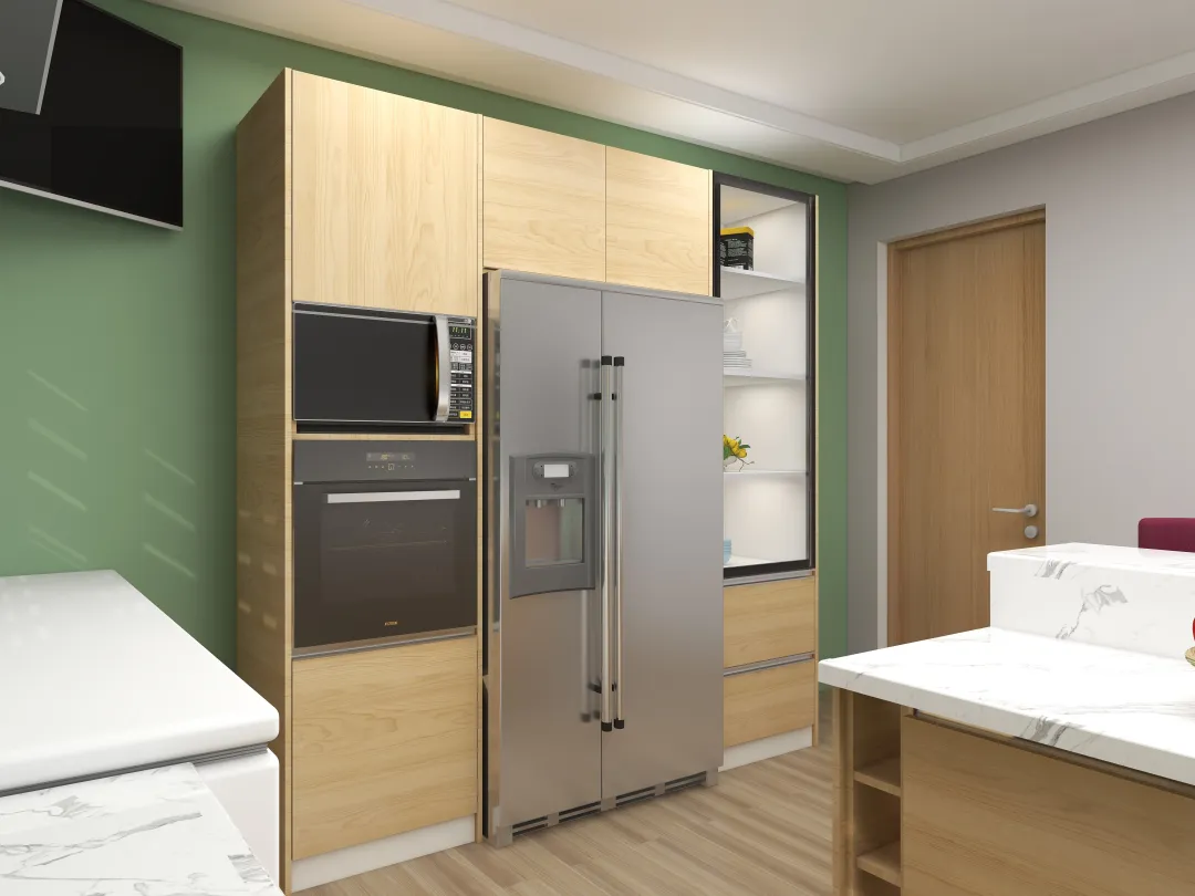 joenerly612的装修设计方案:Simple customized kitchen