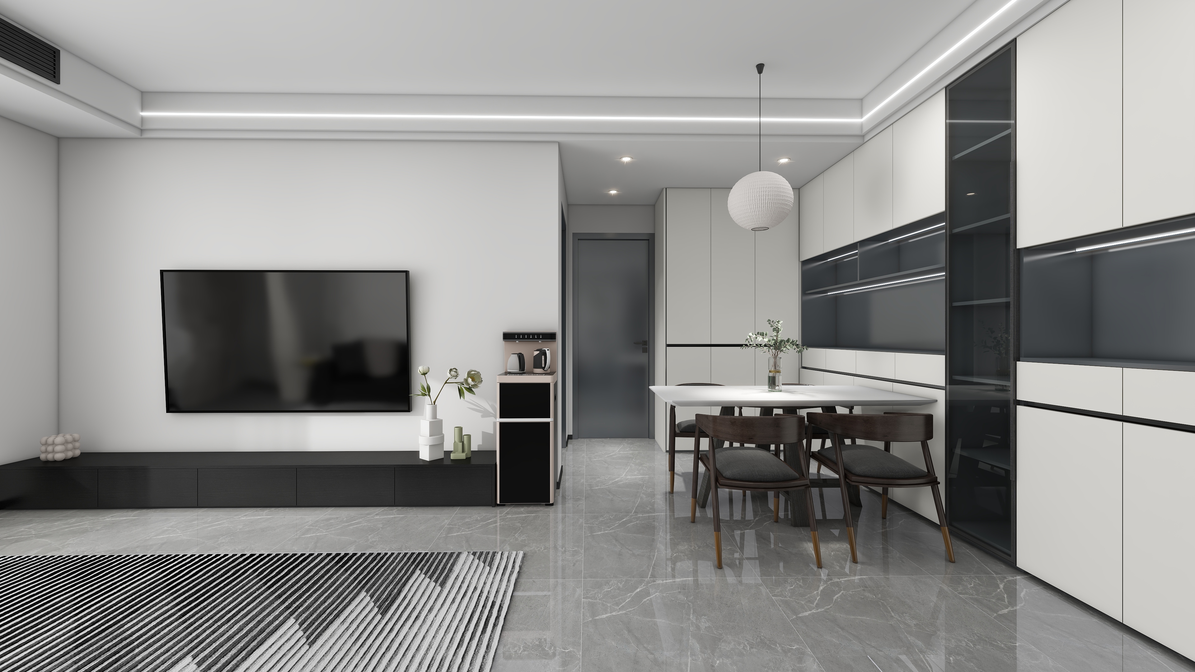 何采青-万科·天府公园城93㎡3室-装修设计方案